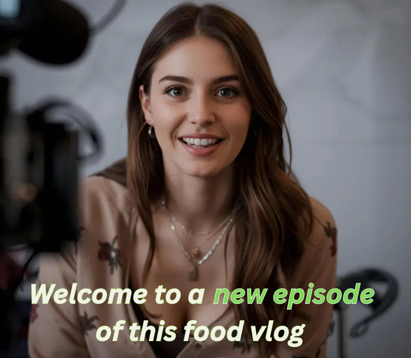 VEED AI Video Editor | Create Professional Videos Online Faster Woman looking into a camera while broadcasting on her video channel